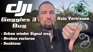 DJI wir müssen reden! | FPV Drohne verloren | Suchtour | Ich bin sauer | O3 Air Unit Dropout Problem