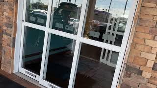 2000’s 2 generation Stanley automatic doors at holiday inn in Monterey Georgia