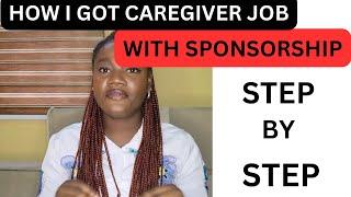 Step by step how I got a caregiver job in Canada from Nigeria.