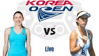 Ekaterina Alexandrova vs Varvara Lepchenko | WTA Korea Open 2024 Live