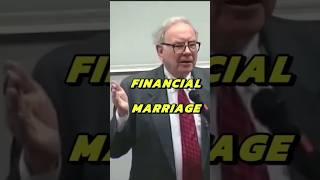 Financial marriage.Warren Buffett life advice#warrenbuffet #lifeadvice#finance#successmindset#shorts