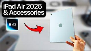 2025 iPad Air M3 Clean Unboxing + Accessories!