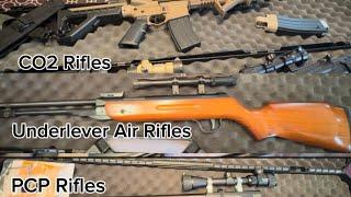 “Airgun Rifles” PCP, Underlever, CO2 Air Rifles | Collection Showcase