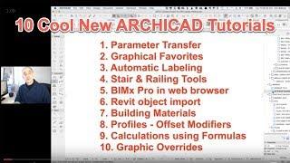 10 New ARCHICAD Tips | Best Practices Update Webinar