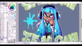 Splat me if you can! speedpaint