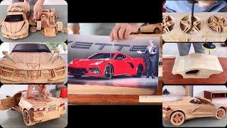 A piece of wood is carved into a super cool sports car, and the value of wood soars instantly!