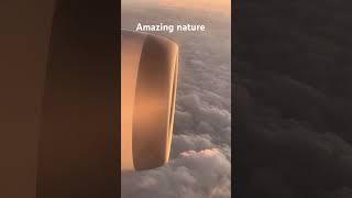 Delhi to Paris Air India airlines ll amazing view ! Into the clouds ️ ll Paris France trip