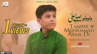 Tasveer Muhammad Arabi Di | Amjad Baltistani | New Naat 2021 | 12 Rabi ul Awal 2021