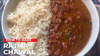 Rajma chawal recipe|| Authentic recipe of rajma chawal || rajama chawal by canadiandesi || #shorts