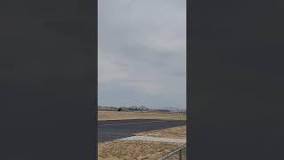 Gusty 25mph landing Global Aerojet