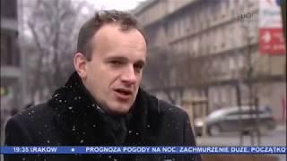 Rusza budowa Trasy Łagiewnickiej - TVP3 Kraków - Kronika 17 02 2018