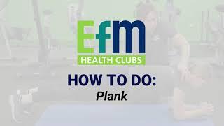 How to do a plank