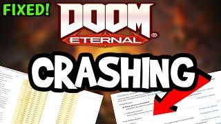 How To Fix Doom Eternal Crashing! (100% FIX)