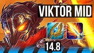 VIKTOR vs SION (MID) | 5/2/9, Rank 12 Viktor | JP Master | 14.8