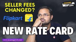 Flipkart New Rate Card | Selelr Fee Structure Changed  | New Settlement Calculation