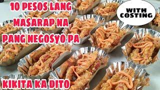 10 Pesos lang? Sulit sa Sarap | Patok na Negosyo Street Food | Mapaparami ka sa Sarap | Malaki Kita