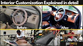 Complete Interior Modification & Exterior Restoration of an old Car | Brotomotiv