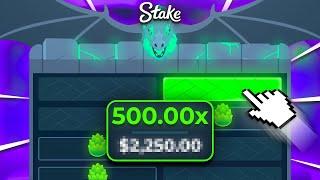 I COMPLETED HARD MODE ON DRAGON TOWER AND WON HUGE! (STAKE)