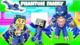 FOUND by the PHANTOM FAMILY in Minecraft! (Hindi)