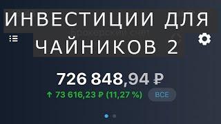 Инвестиции для чайников 2 | Личный опыт инвестирования