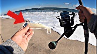 Surf Casting for Striped Bass!// November NJ Fall Run 2023