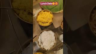 Lunch Date with Family ️ #lunchdate #bengalithali #lunch#minivlog#amibangali  @ankitavlog-10