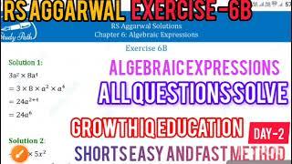 Record class R S AGGARWAL MATHS class-7 | EX -6B| ALL QUESTION SOLVE (shorts easy and fast method)