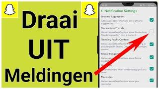 Hoe Snapchat-meldingen uit te schakelen (2024) |  Schakel Snapchat-meldingen uit