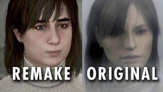 Silent Hill 2 REMAKE vs ORIGINAL - Graphics, Atmosphere and Voice Acting Comparison - PS2 vs PS5