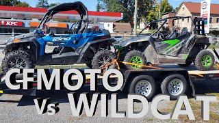 CFMOTO ZForce 1000 Vs Arctic Cat Wildcat Trail 700 - Race, Rocks, and Yamaha Rescue