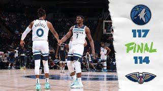 Highlights | Minnesota Timberwolves 117-114 New Orleans Pelicans - October 4, 2021