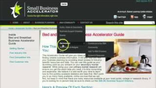 Two Minute Small Business Accelerator (SBA) Introduction