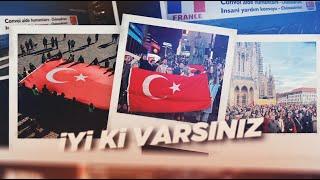 #DepremDayanışması | Yurtdışı Türkler İyi ki varsınız!