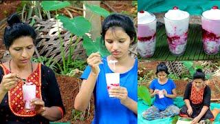 ಮನೆಯಲ್ಲೆ ಸುಲಭವಾಗಿ ಗಡ್ ಬಡ್ ice cream ಮಾಡಬಹುದು | Easy gadbad ice cream | Kannada vlog | Tulu vlog