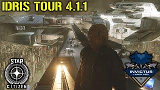 Star Citizen 4.1.1 PTU – FULL Idris Tour! | Massive Capital Ship Exploration ($1000)
