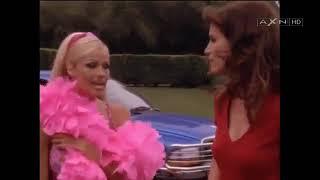 Pamela Anderson pretty in pink and pretty pink headband VIP season 3 episode 9 Get Vallery