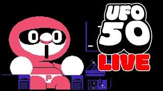 UFO 50 LIVE - Half of this stream is Velgress (it's a good game)