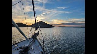 Sailing S/V Bella Maria  - Sea trials to Algodones beach Jan. 2023