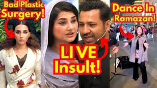 Ushna Shah's Plastic Surgery! Sarfaraz Ahmed INSULTED On LIVE Show! Hina Bayat- Sabih Sumair Updates