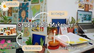 Room Makeover - Part 1 + Study challenge‍ #vlogs #unistudent#minivlogs #viralvideo#studyvlogs