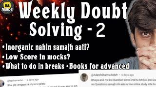 Weekly Doubt Resolving - 2 • JEE 2025/2026 • JEE Mains