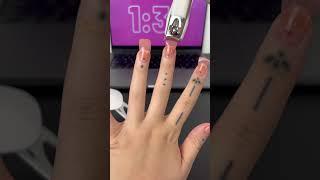 MANI SPEED RUN #gelnailstickers #diynails #nailtrends #nailtutorial #nails