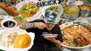 THAI FOOD TOUR IN BANGKOK, THAILAND// CURRY, PAPAYA SALAD, FRIED CHICKEN, CRISPY PORK, TOM YUM