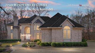 SOLD / 22519 Windermere Court - Novi, MI 48374 / Novi Luxury Estate Real Estate