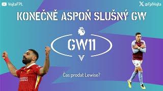 KONEČNĚ ASPOŇ SLUŠNÝ GW - Fantasy Premier League 2024/2025