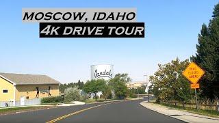 Moscow, Idaho | 4k Driving Tour | Dashcam