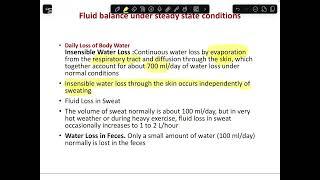 Lecture 4-Body fluid homeostasis and body fluids compartments by Abd Alrahman Alawneh