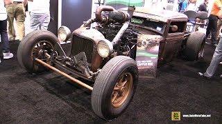 1930 Ford Pick Up Copper Rod by Welderup Garage - Walkaround - 2017 SEMA Las Vegas