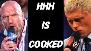 HHH IS HOLDING WWE HOSTAGE!! (ANGRY RANT)