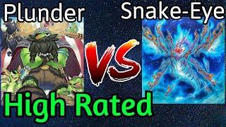 Plunder Patroll Fiendsmith Vs Snake-Eye Fire King High Rated DB Yu-Gi-Oh!